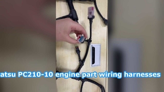 دسته سیم های قطعات موتور کوماتسو PC210-10 6755-81-9310