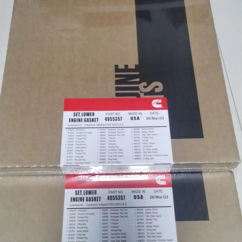 قطعات معدنی موتور کامینز QSB4.5 ISB موتور 4955357 گاز موتور گاز پایین