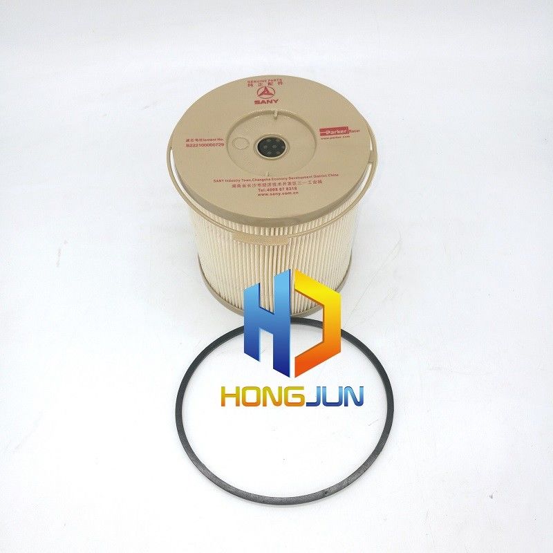 سوخت Sany قطعات جانبی B22210000729 عنصر فیلتر مکش روغن حفاری