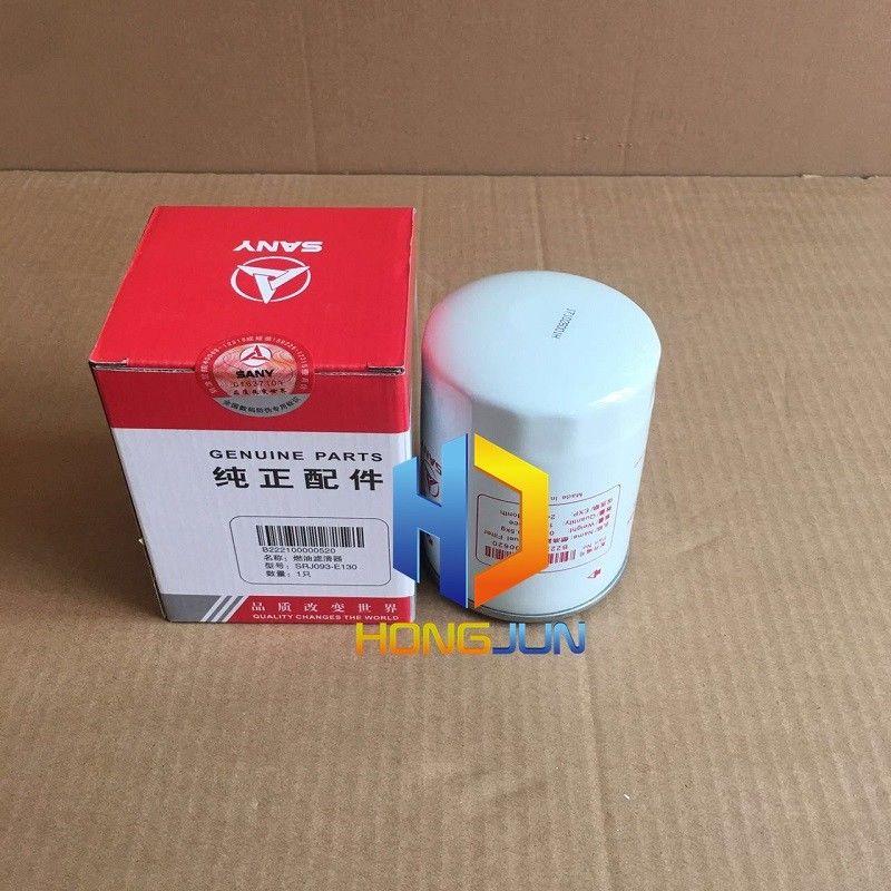 موتور دیزل Sany قطعات حفاری ، B222100000520 عنصر فیلتر سوخت حفاری