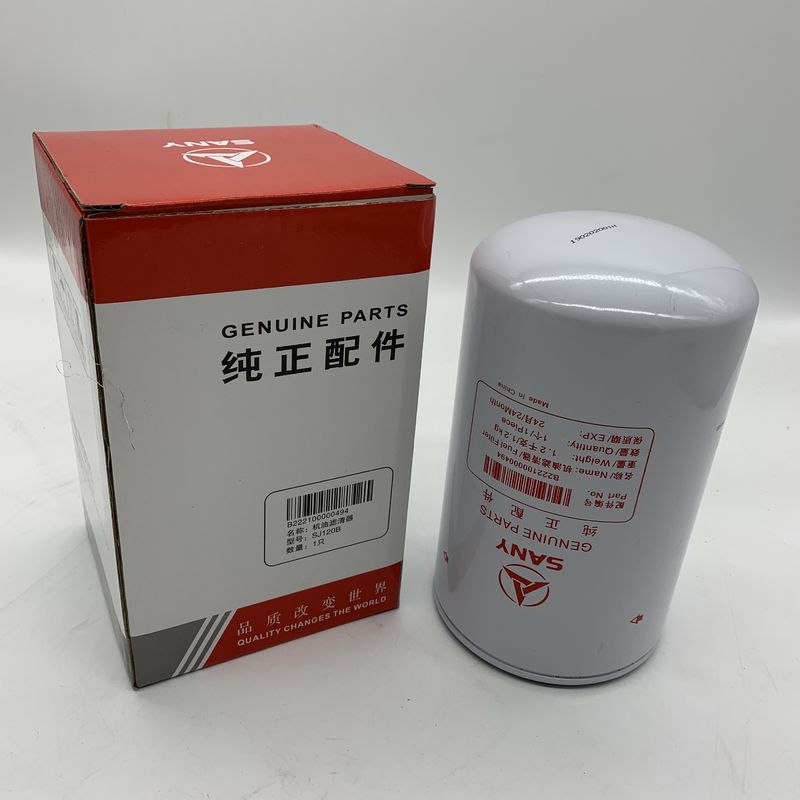 موتور دیزل Sany قطعات حفاری ، B222100000520 عنصر فیلتر سوخت حفاری