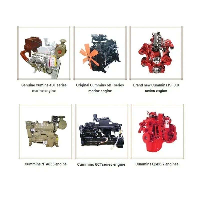 موتور دیزل اصلی QSB6.7 قطعات جانبی 3976834 قطب کش کش کمینز
