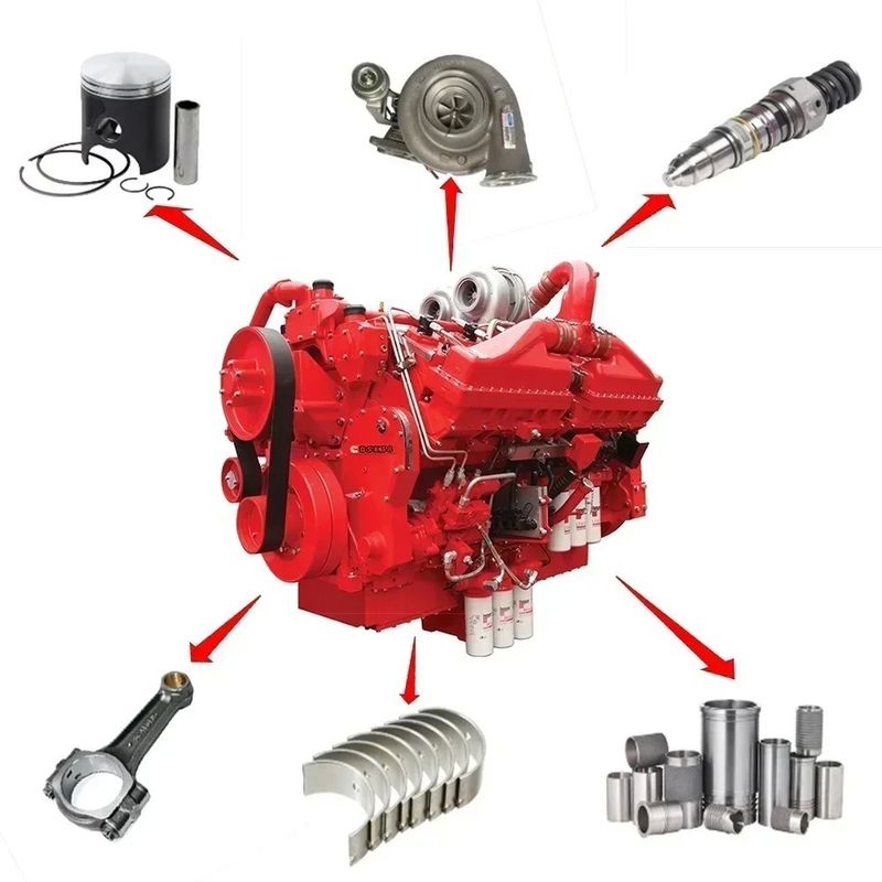 تعمیرات ماشين آلات تعمیرات موتور بخش HX55 3593608 4352297 توربو شارژر QSM11